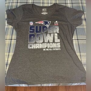 Fanatics Super Bowl Champions New England Patriots V neck T-Shirt